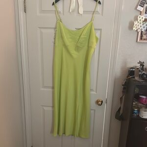 A New Day Lime Green Dress